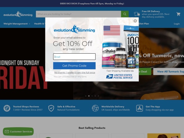 Evolution Slimming coupon codes