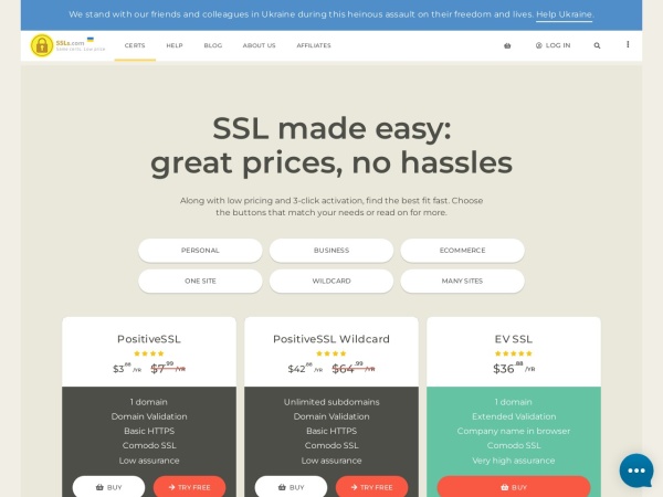 SSLs.com coupon codes