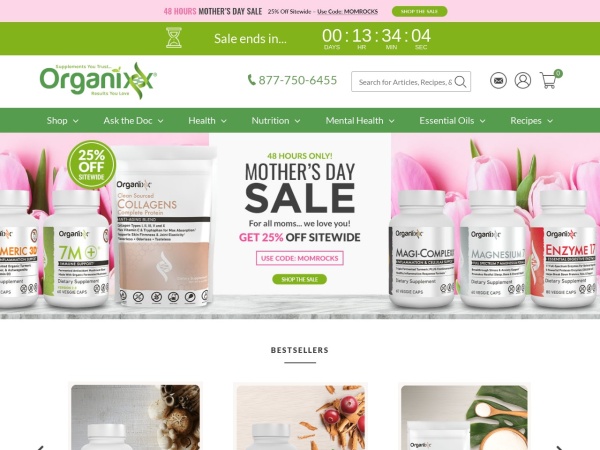 Organixx coupon codes