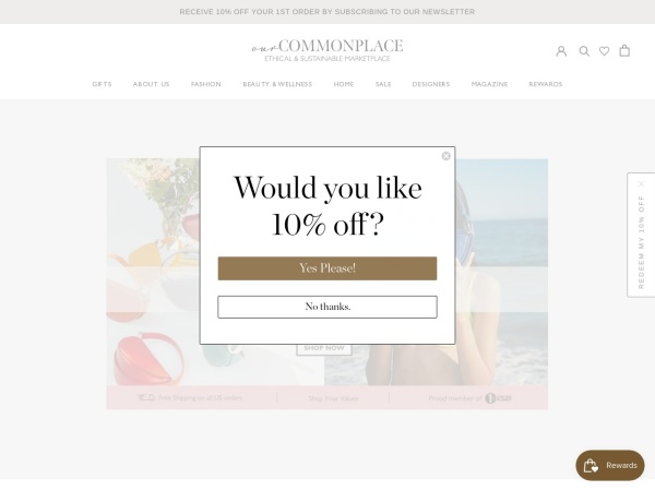 ourCommonplace coupon codes
