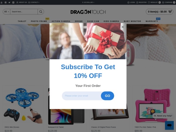 Dragon Touch coupon codes