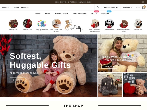 Giant Teddy coupon codes