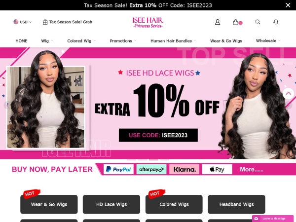 Isee Hair coupon codes