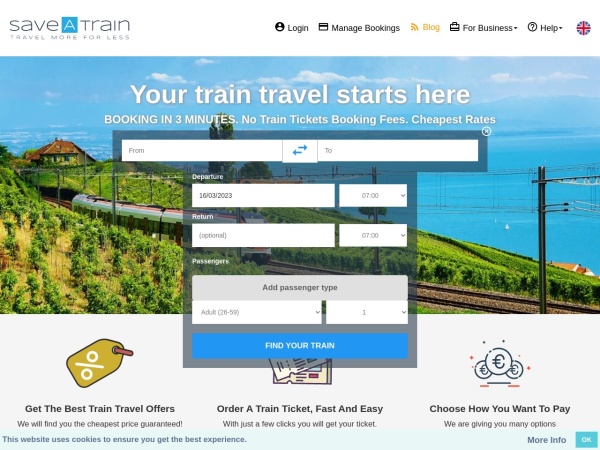 Save A Train coupon codes