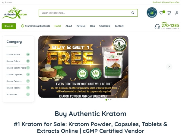 Authentic Kratom coupon codes